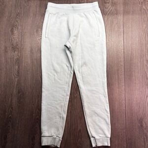 Adidas Originals Mens Trefoil Essentials Joggers Light Blue Sweatpants Medium